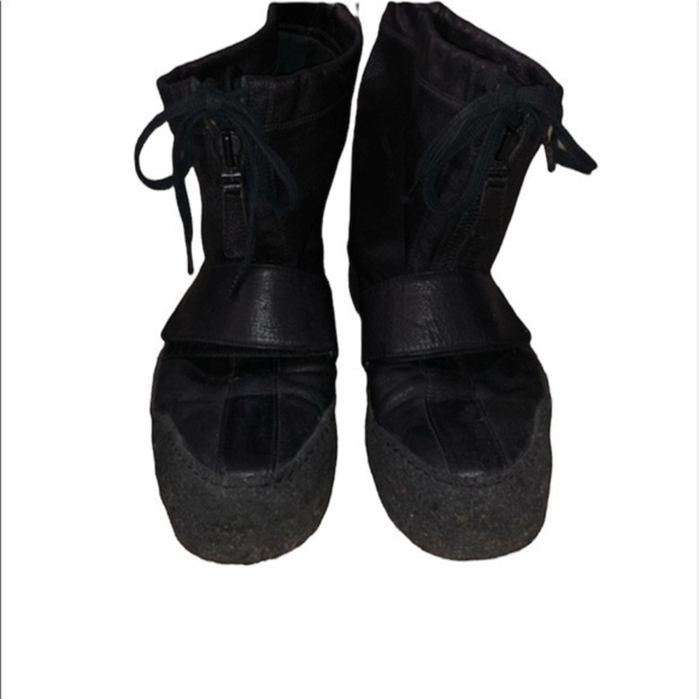 Kenzo Paris Mens Leather ZIP Front Boot Si…